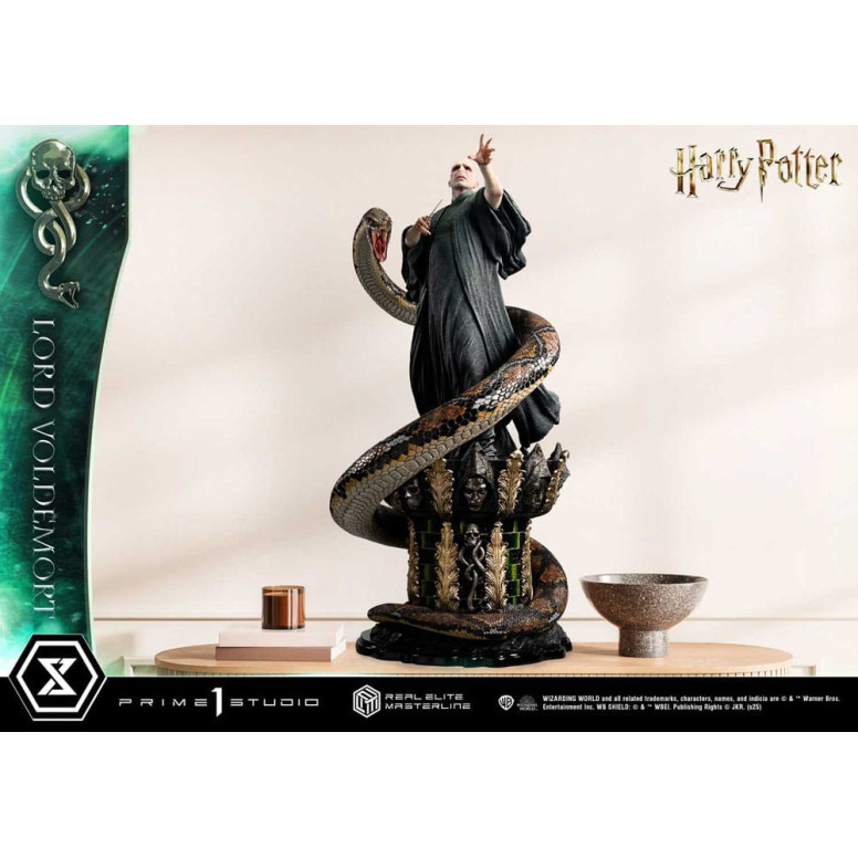Prime 1 Studio - Statuetta Harry Potter Real Elite Masterline Series 1/4 Lord Voldemort