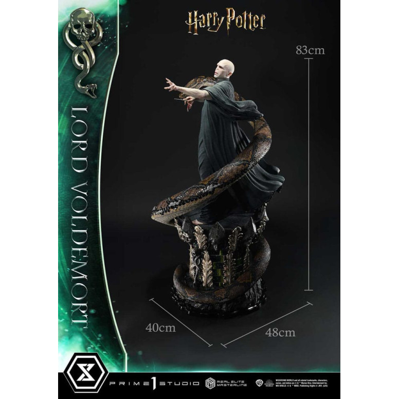 Prime 1 Studio - Statuetta Harry Potter Real Elite Masterline Series 1/4 Lord Voldemort