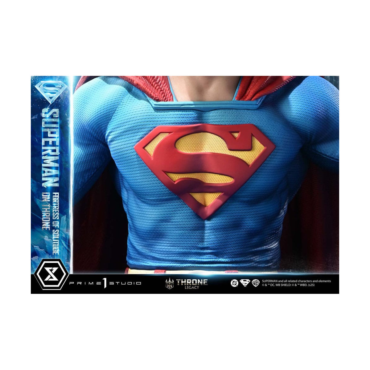 Prime 1 Studio DC Comics Throne Legacy Collection - Superman La Fortezza della Solitudine sul Trono (Disegno di Gabriele Dell'Ot