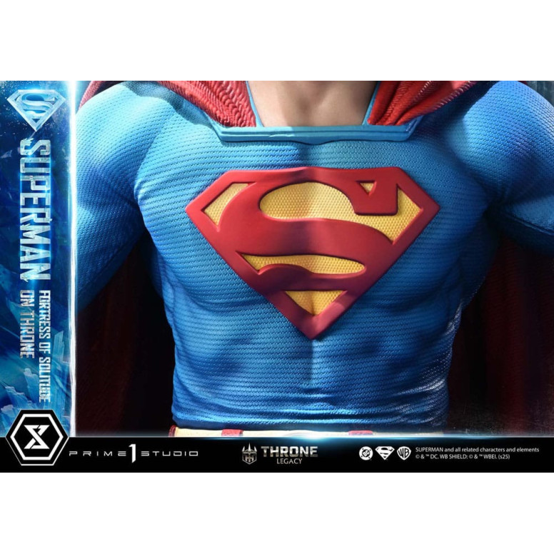 Prime 1 Studio DC Comics Throne Legacy Collection - Superman La Fortezza della Solitudine sul Trono (Disegno di Gabriele Dell'Ot
