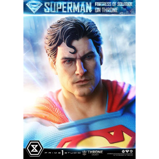 Prime 1 Studio DC Comics Throne Legacy Collection - Superman La Fortezza della Solitudine sul Trono (Disegno di Gabriele Dell'Ot