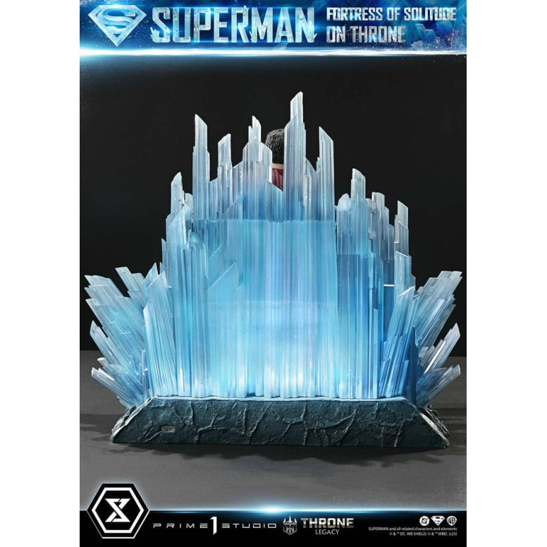 Prime 1 Studio DC Comics Throne Legacy Collection - Superman La Fortezza della Solitudine sul Trono (Disegno di Gabriele Dell'Ot