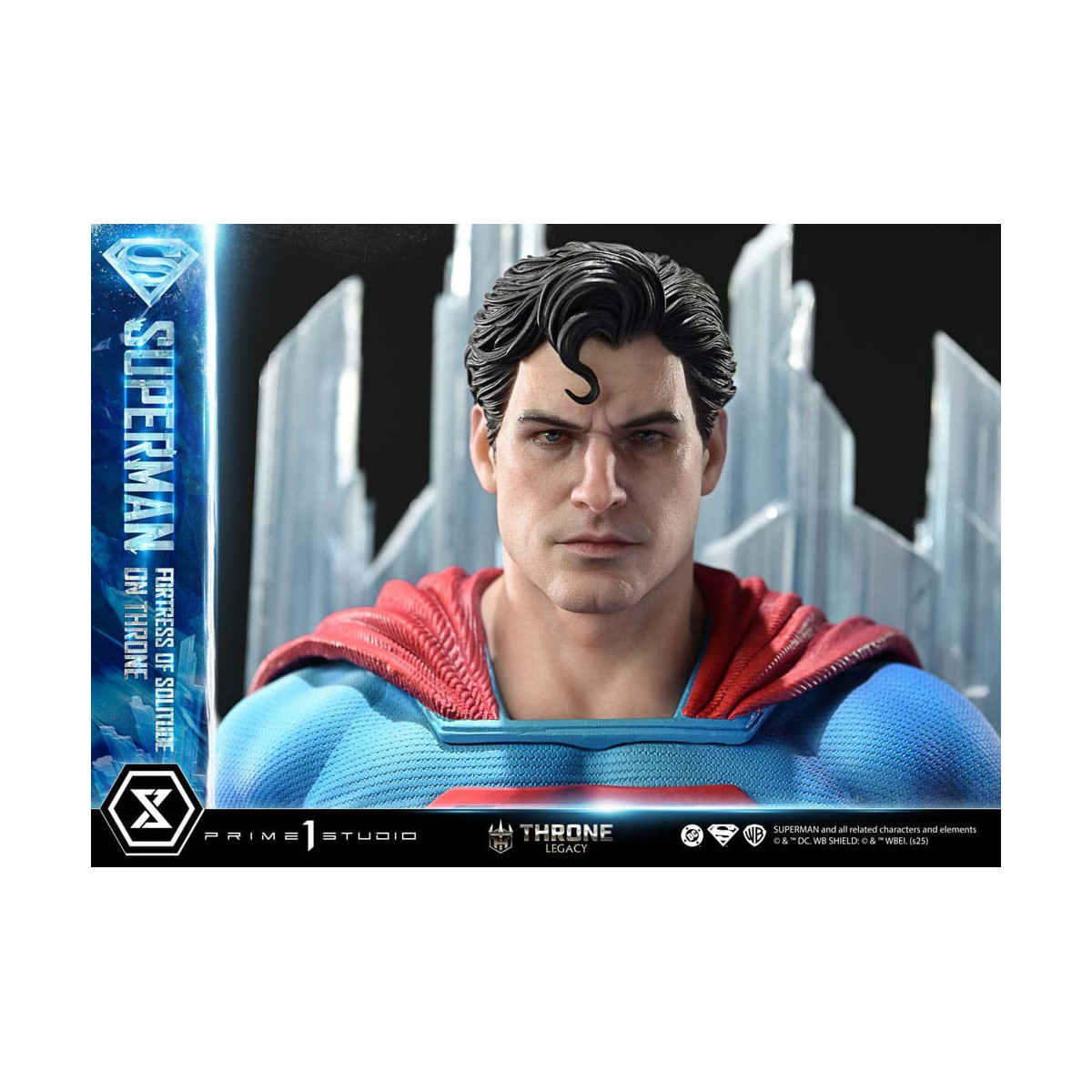 Prime 1 Studio DC Comics Throne Legacy Collection - Superman La Fortezza della Solitudine sul Trono (Disegno di Gabriele Dell'Ot