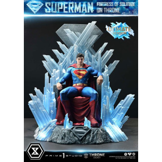 Prime 1 Studio Collezione Legacy del Trono DC Comics - Superman La Fortezza della Solitudine sul Trono Versione definitiva