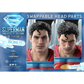 Prime 1 Studio DC Comics Throne Legacy Collection - Superman La Fortezza della Solitudine sul Trono Versione Ultimate Bonus
