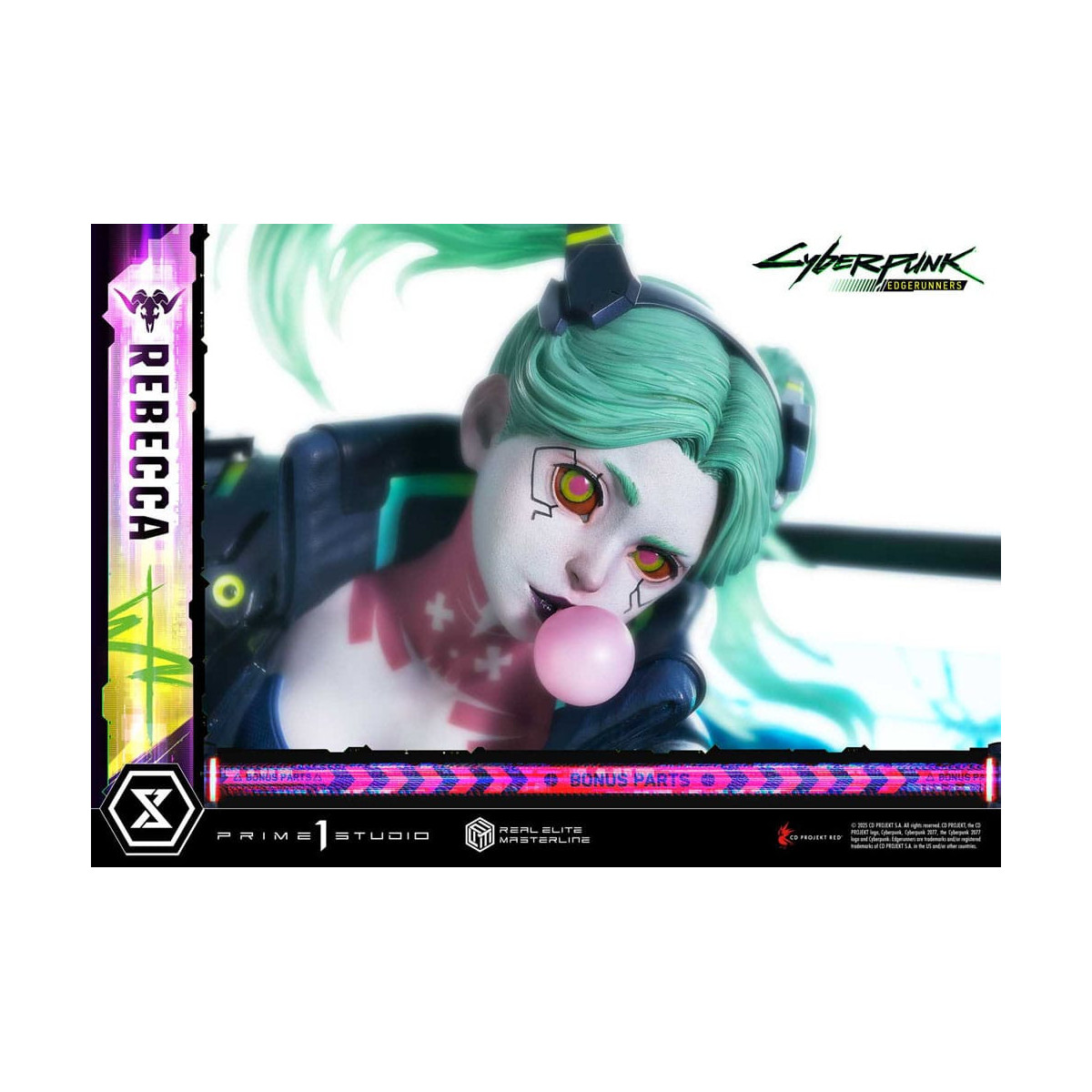 Prime 1 Studio - Cyberpunk: Edgerunners - Rebecca Versione Deluxe Bonus Serie Real Elite Masterline 1/4