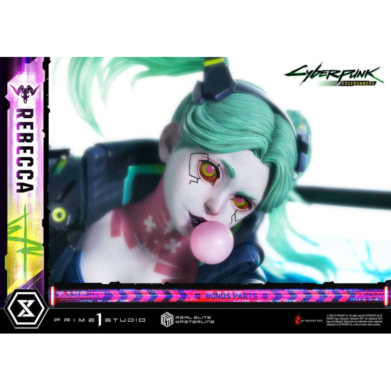Prime 1 Studio - Cyberpunk: Edgerunners - Rebecca Versione Deluxe Bonus Serie Real Elite Masterline 1/4