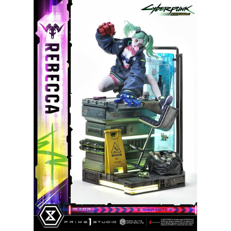 Prime 1 Studio - Cyberpunk: Edgerunners - Rebecca Versione Deluxe Bonus Serie Real Elite Masterline 1/4