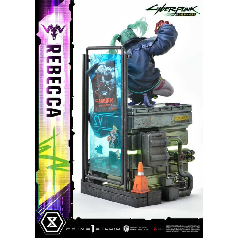 Prime 1 Studio - Cyberpunk: Edgerunners - Rebecca Versione Deluxe Bonus Serie Real Elite Masterline 1/4