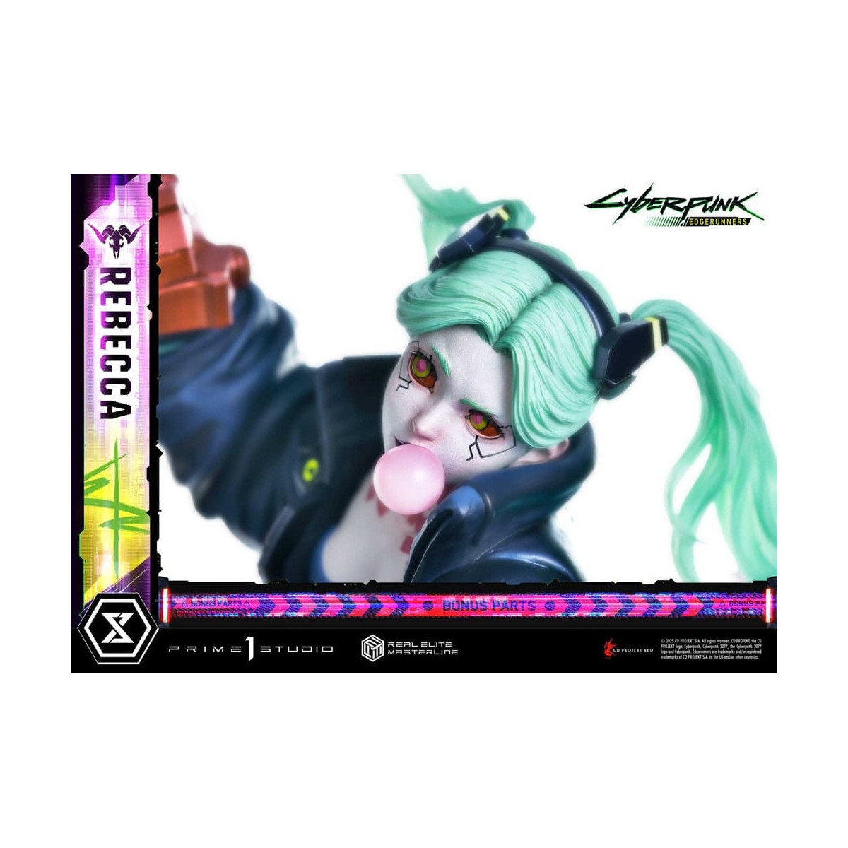 Prime 1 Studio - Cyberpunk: Edgerunners - Rebecca Versione Deluxe Bonus Serie Real Elite Masterline 1/4