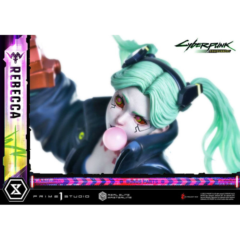 Prime 1 Studio - Cyberpunk: Edgerunners - Rebecca Versione Deluxe Bonus Serie Real Elite Masterline 1/4