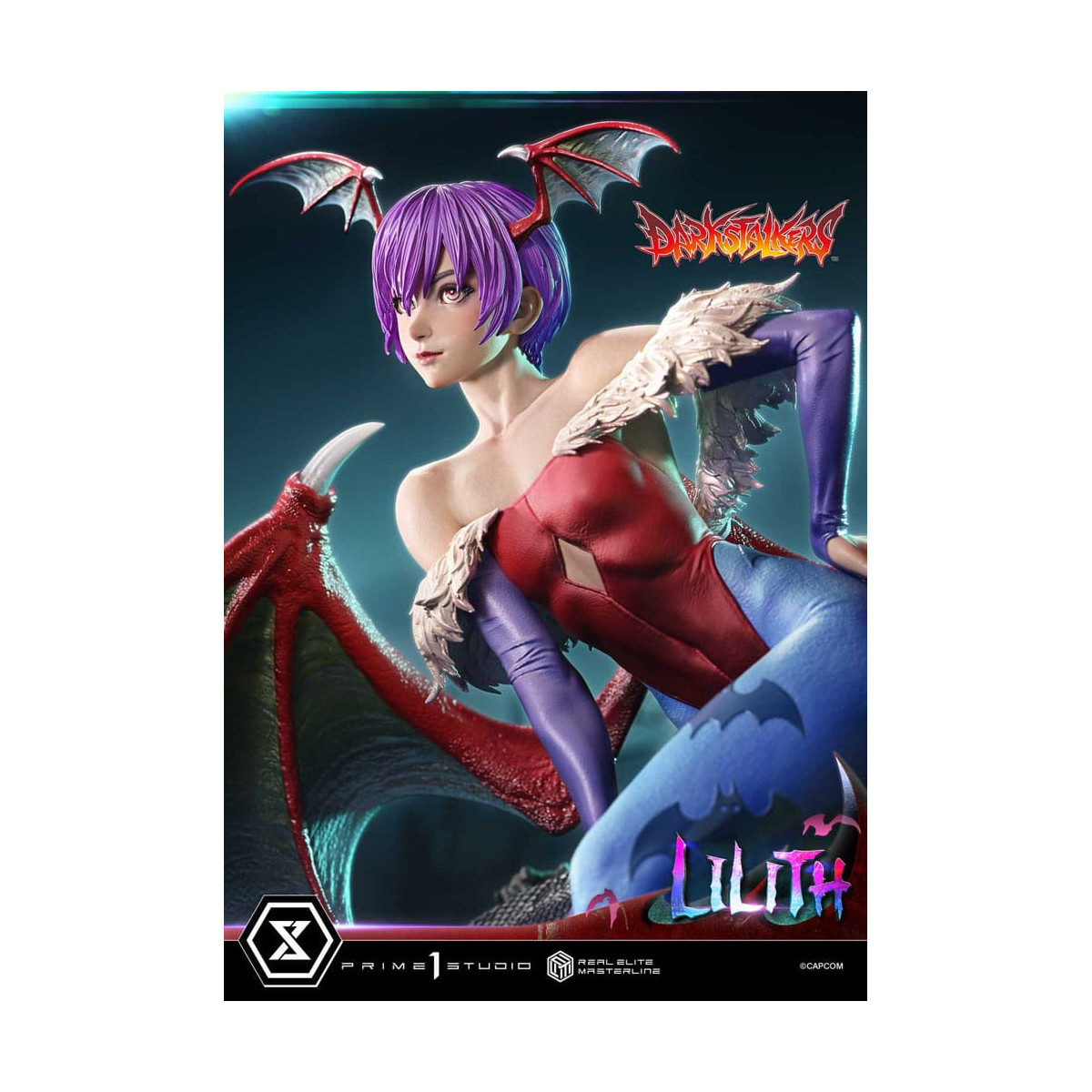Prime 1 Studio - Darkstalkers Lilith Versione Bonus Serie Real Elite Masterline 1/4