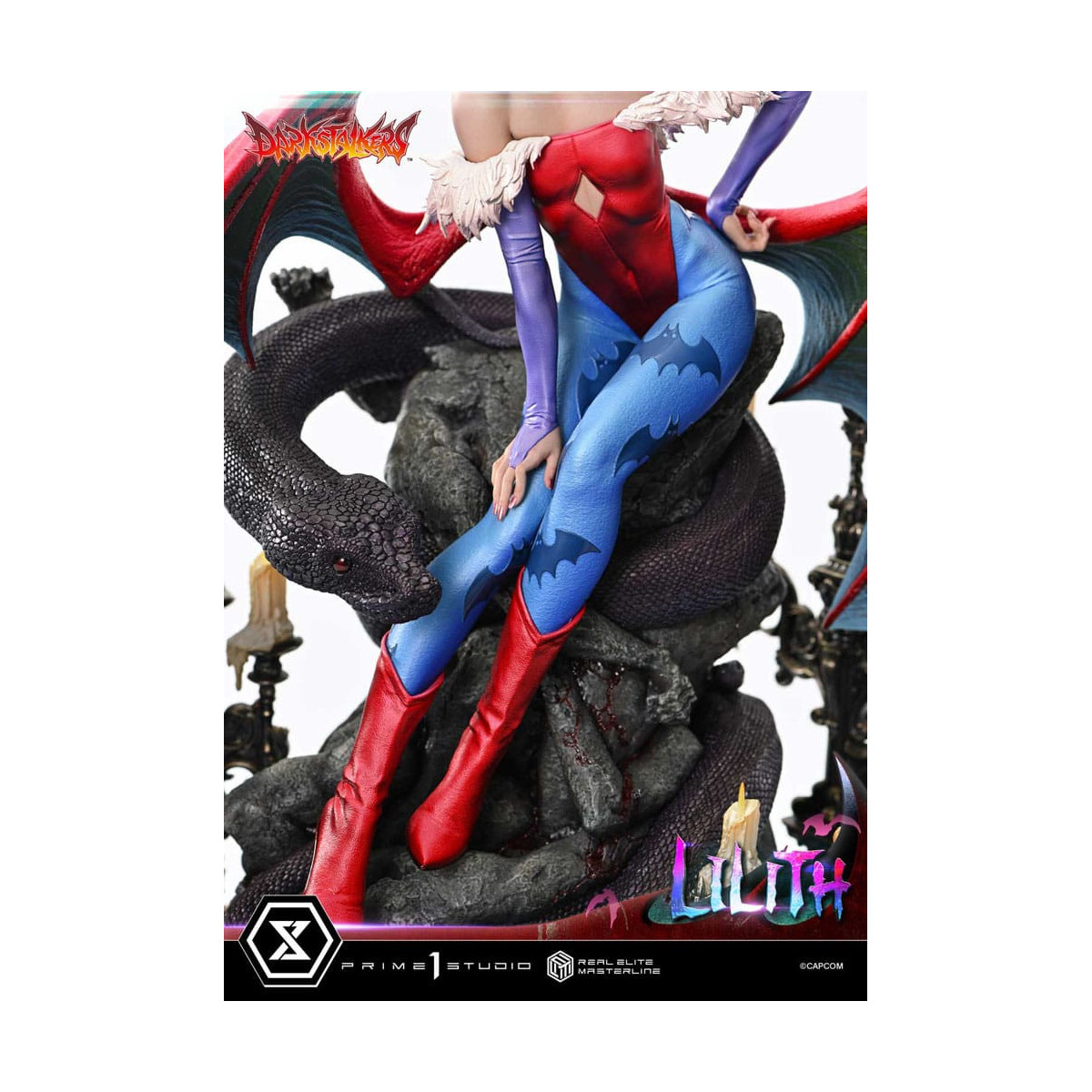 Prime 1 Studio - Darkstalkers Lilith Versione Bonus Serie Real Elite Masterline 1/4