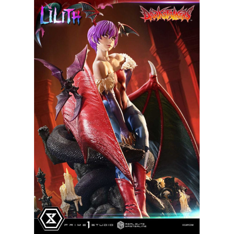Prime 1 Studio - Darkstalkers Lilith Versione Bonus Serie Real Elite Masterline 1/4