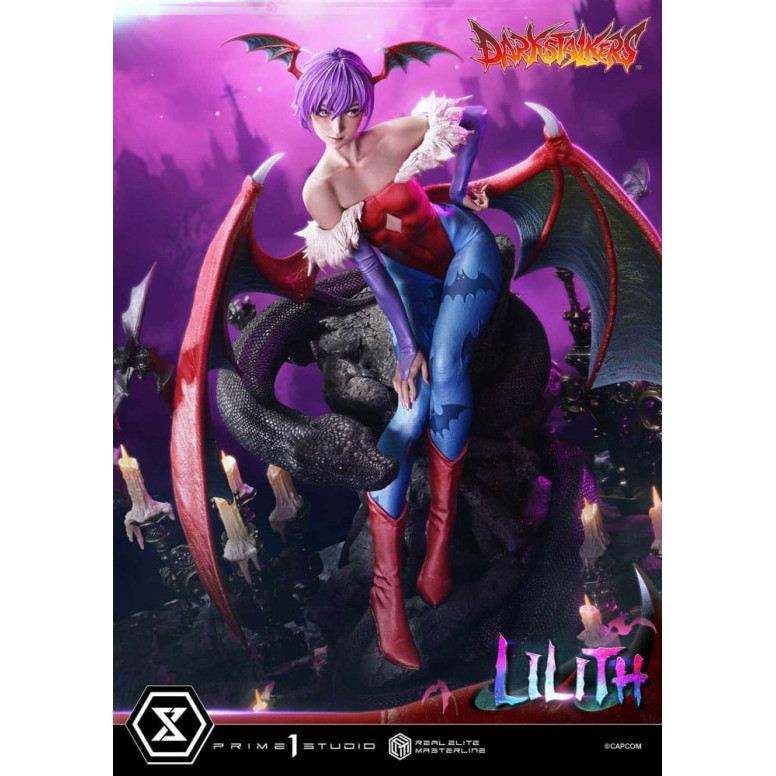 Prime 1 Studio - Darkstalkers Lilith Versione Bonus Serie Real Elite Masterline 1/4