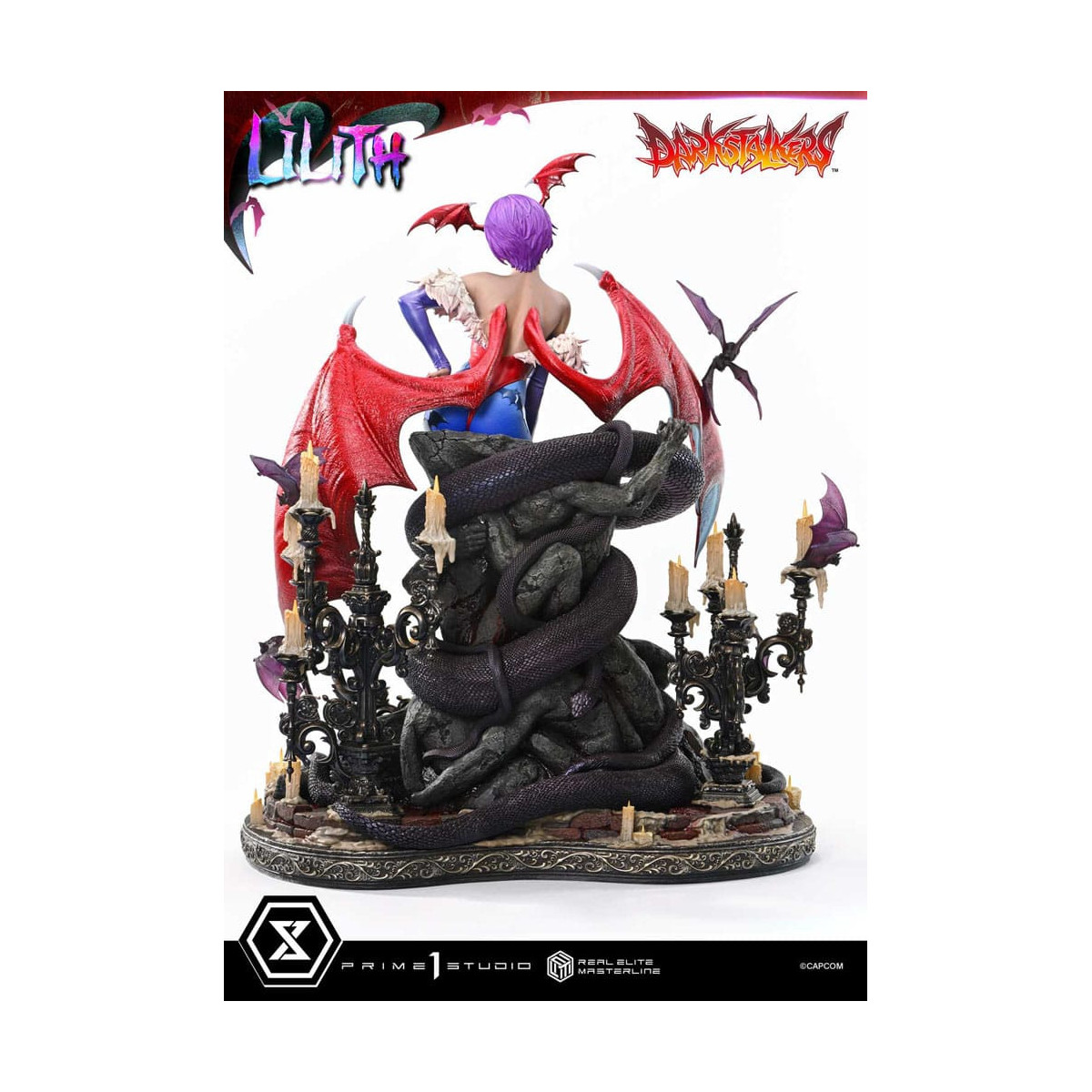 Prime 1 Studio - Darkstalkers Lilith Versione Bonus Serie Real Elite Masterline 1/4