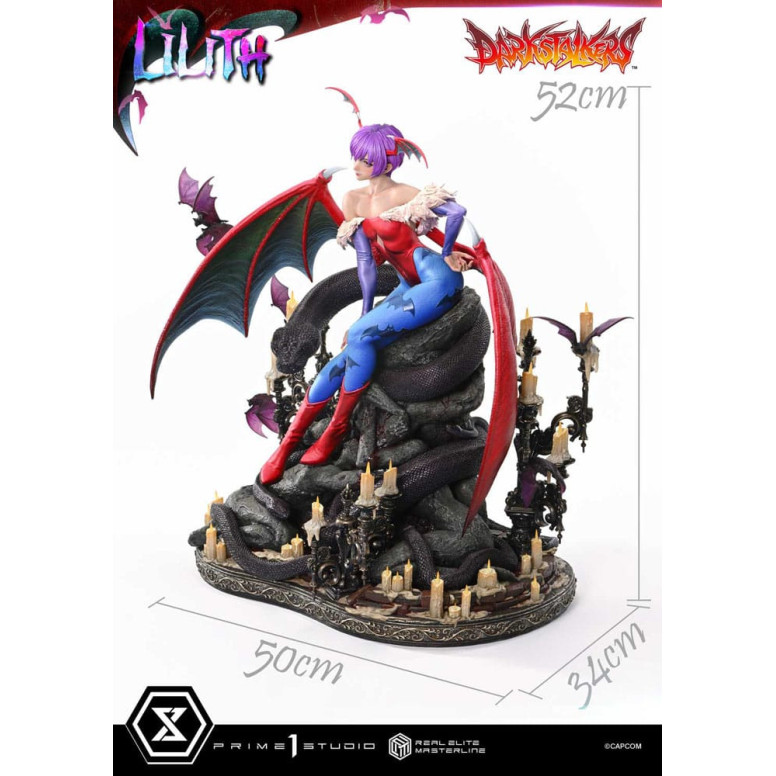 Prime 1 Studio - Darkstalkers Lilith Versione Bonus Serie Real Elite Masterline 1/4