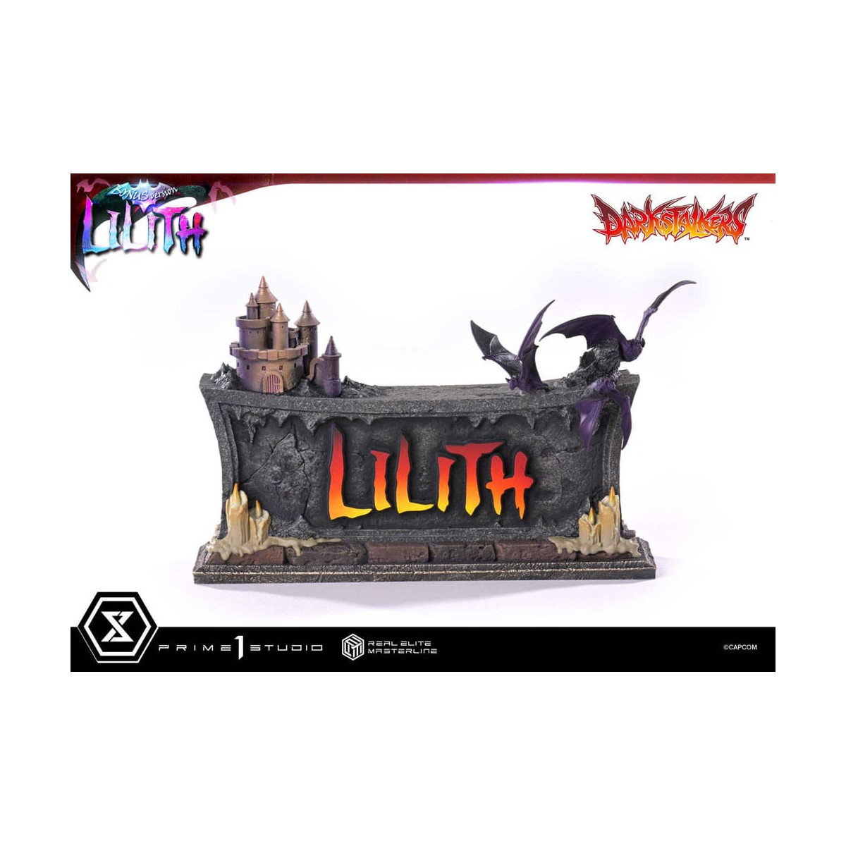 Prime 1 Studio - Darkstalkers Lilith Versione Bonus Serie Real Elite Masterline 1/4