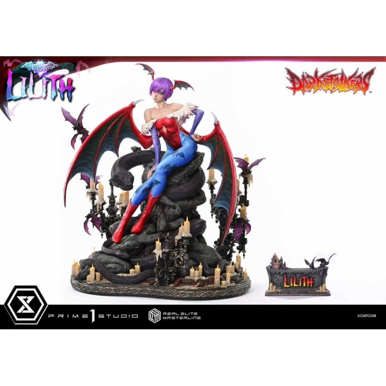Prime 1 Studio - Darkstalkers Lilith Versione Bonus Serie Real Elite Masterline 1/4