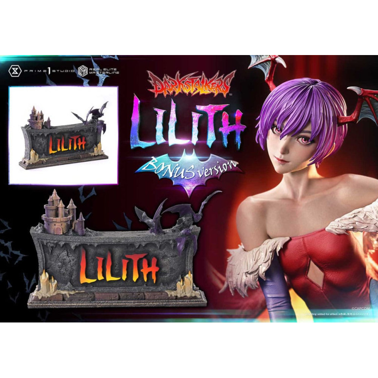 Prime 1 Studio - Darkstalkers Lilith Versione Bonus Serie Real Elite Masterline 1/4