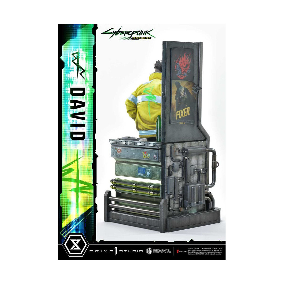 Prime 1 Studio - Cyberpunk: Edgerunners - David Deluxe Versione Bonus Serie Real Elite Masterline 1/4