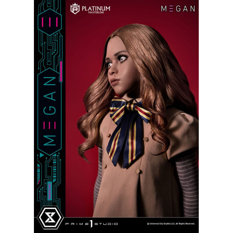 Prime 1 Studio - M3GAN - Megan Bonus Ver. Platino Masterline Serie 1/3