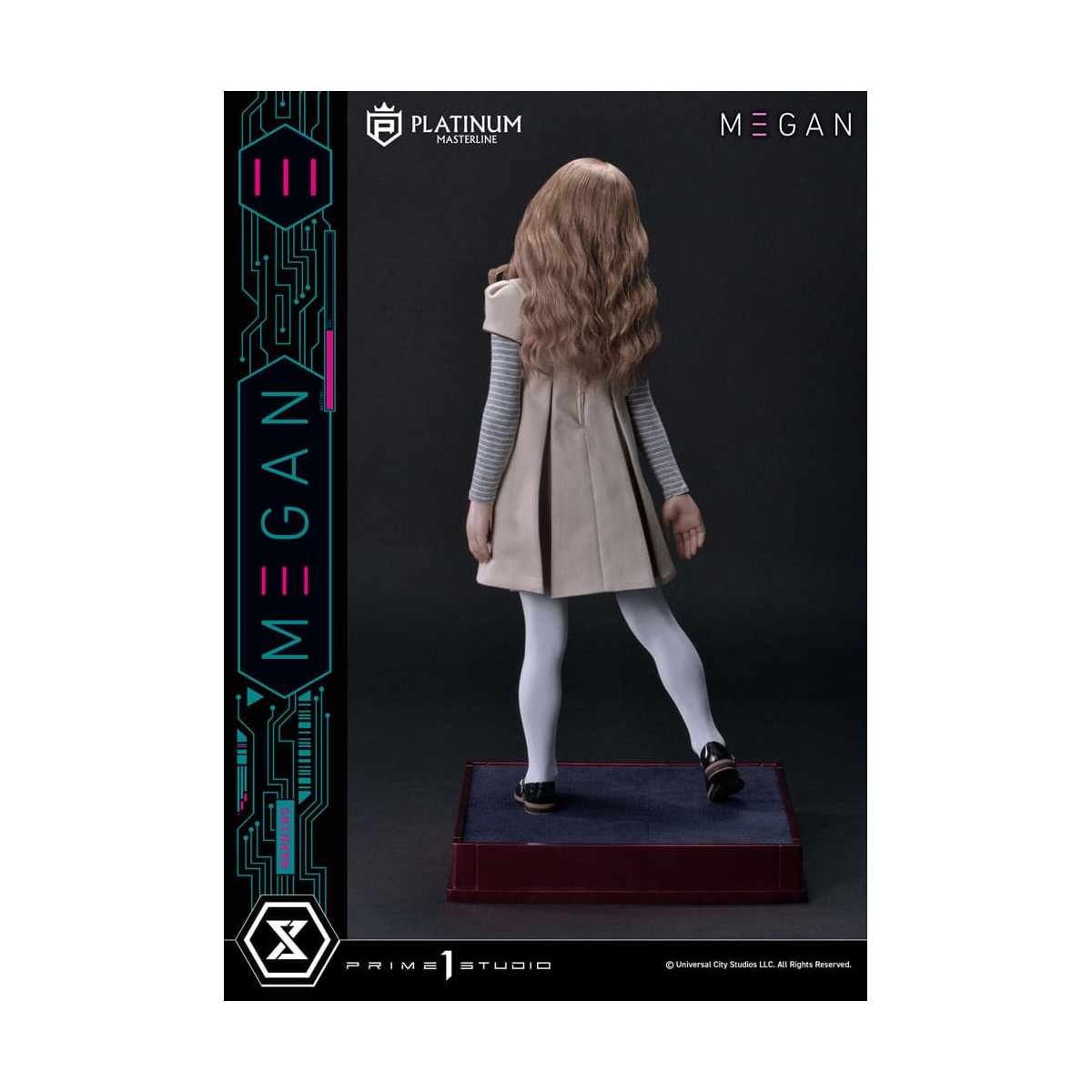 Prime 1 Studio - M3GAN - Megan Bonus Ver. Platino Masterline Serie 1/3