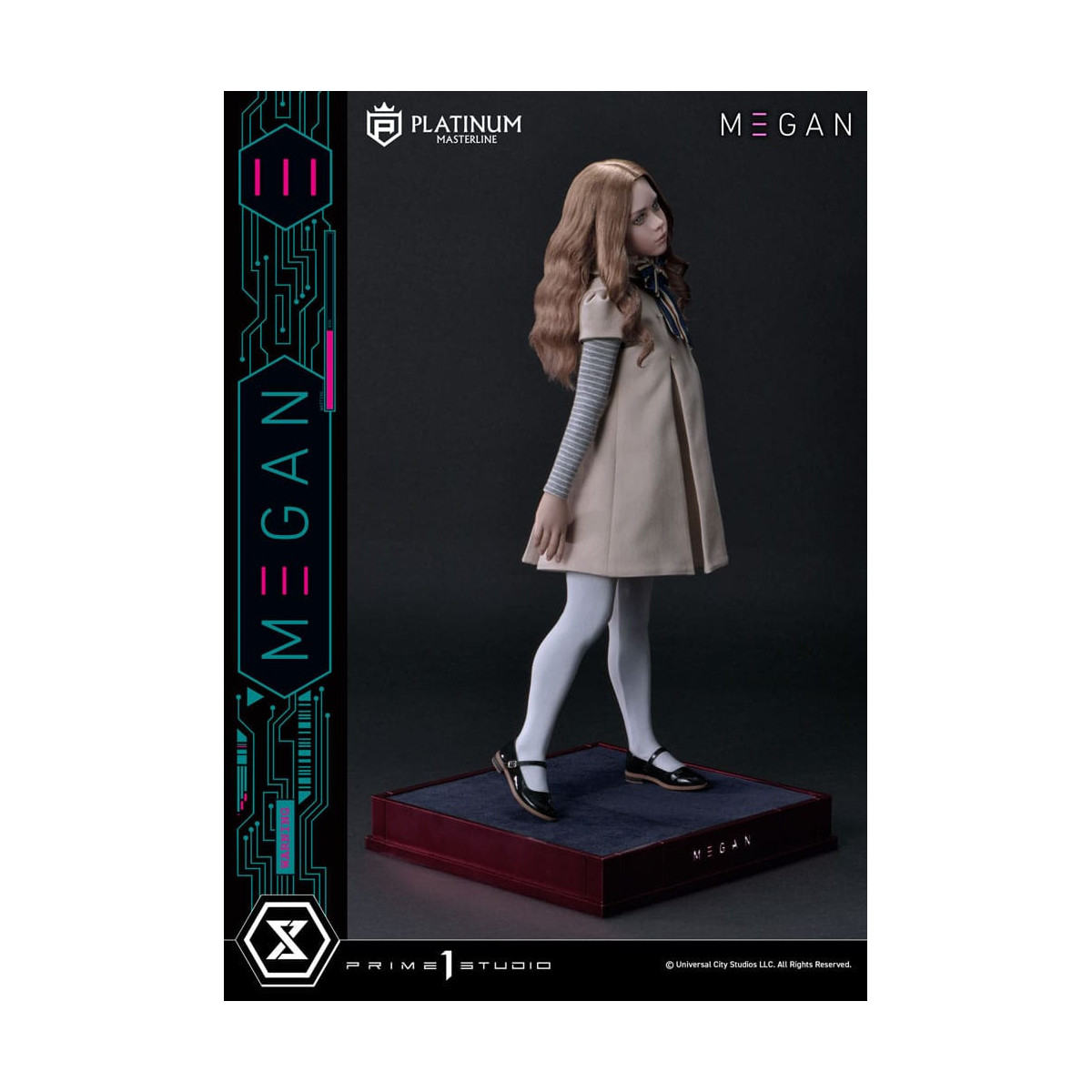 Prime 1 Studio - M3GAN - Megan Bonus Ver. Platino Masterline Serie 1/3