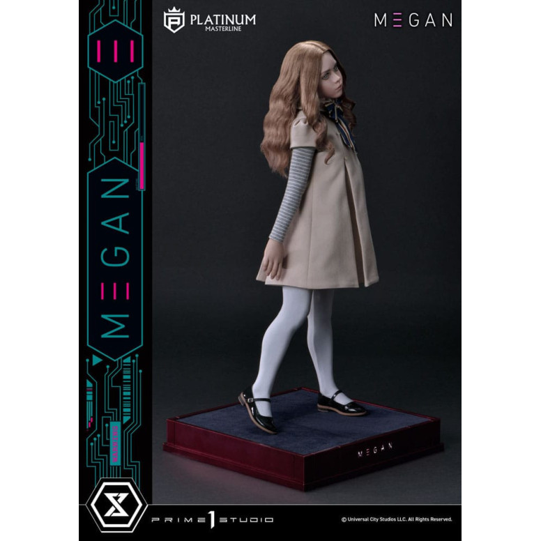 Prime 1 Studio - M3GAN - Megan Bonus Ver. Platino Masterline Serie 1/3