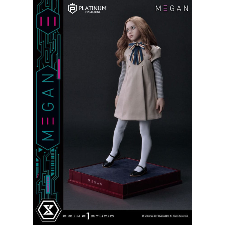 Prime 1 Studio - M3GAN - Megan Bonus Ver. Platino Masterline Serie 1/3