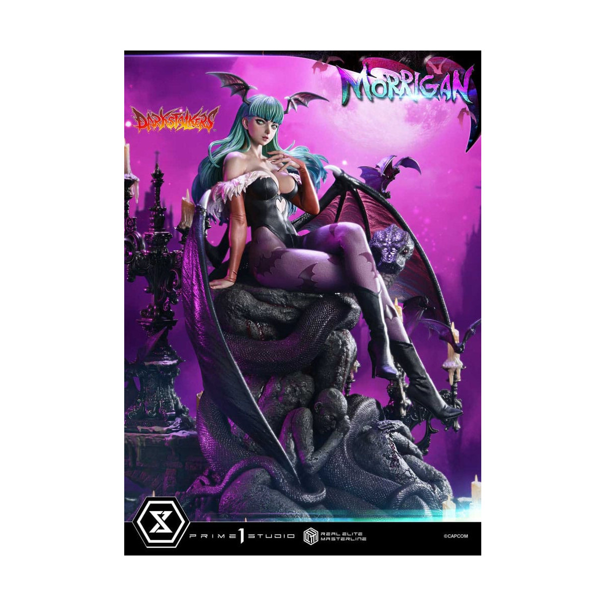 Prime 1 Studio - Darkstalkers Morrigan Versione Bonus Serie Real Elite Masterline 1/4