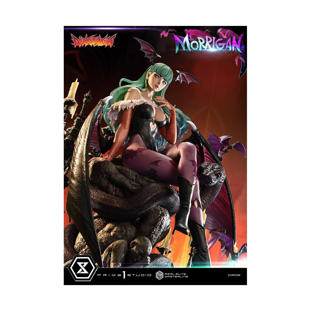 Prime 1 Studio - Darkstalkers Morrigan Versione Bonus Serie Real Elite Masterline 1/4