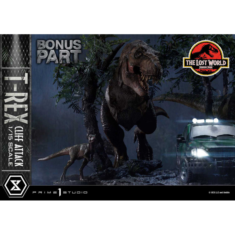 Prime 1 Studio - Jurassic Park il mondo perduto - Versione bonus dell'attacco alle scogliere Legacy Museum Collection 1/15