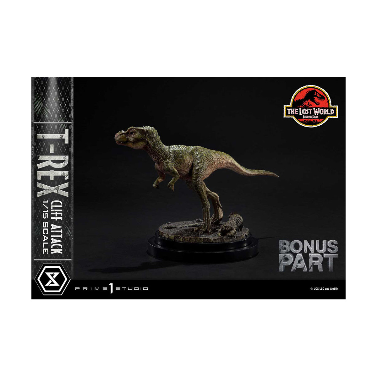 Prime 1 Studio - Jurassic Park il mondo perduto - Versione bonus dell'attacco alle scogliere Legacy Museum Collection 1/15
