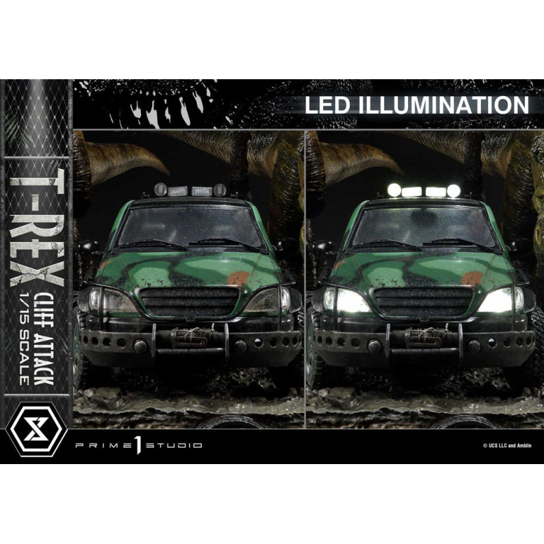 Prime 1 Studio - Jurassic Park il mondo perduto - Versione bonus dell'attacco alle scogliere Legacy Museum Collection 1/15