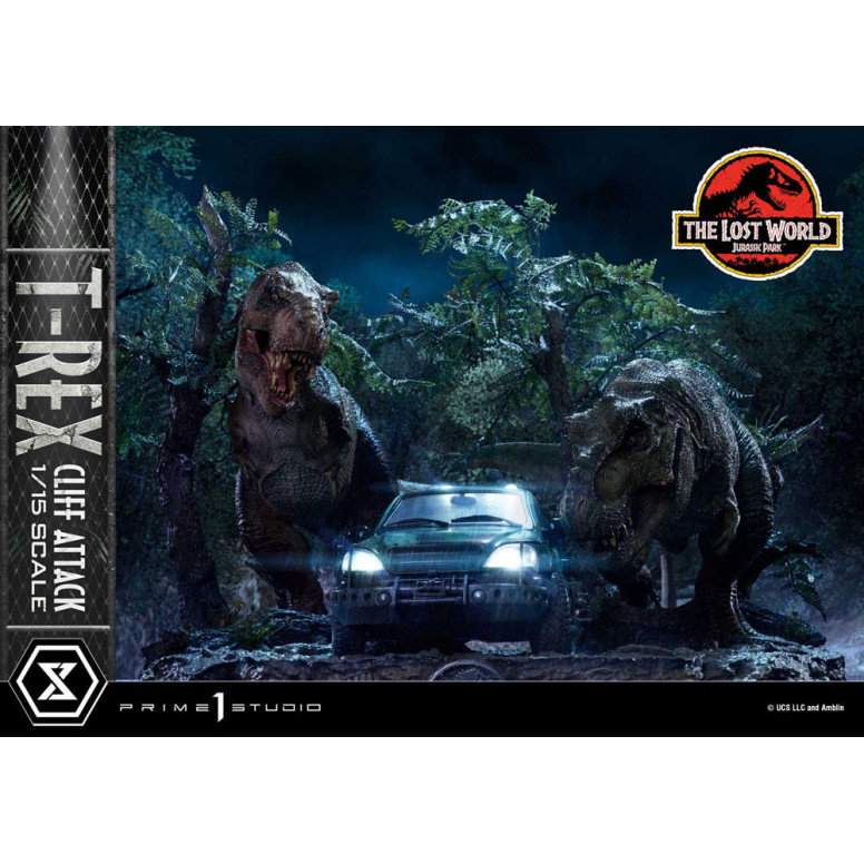 Prime 1 Studio - Jurassic Park il mondo perduto - Versione bonus dell'attacco alle scogliere Legacy Museum Collection 1/15