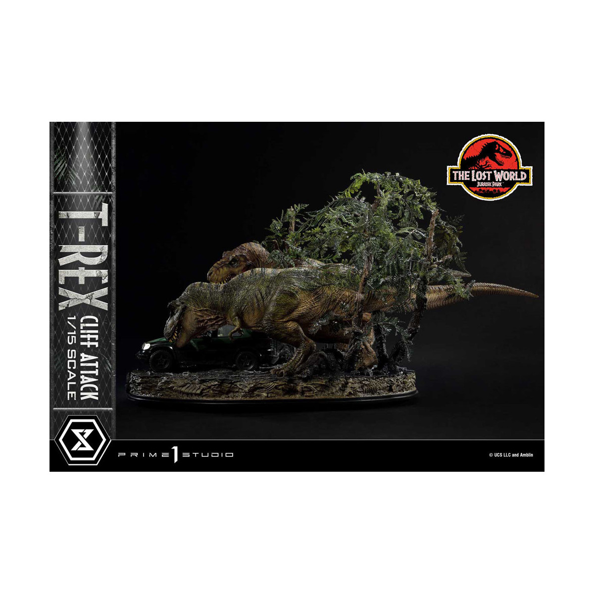 Prime 1 Studio - Jurassic Park il mondo perduto - Versione bonus dell'attacco alle scogliere Legacy Museum Collection 1/15