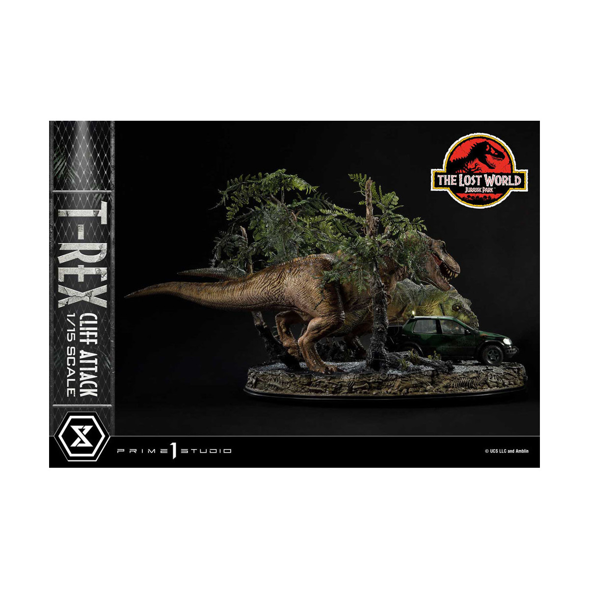 Prime 1 Studio - Jurassic Park il mondo perduto - Versione bonus dell'attacco alle scogliere Legacy Museum Collection 1/15