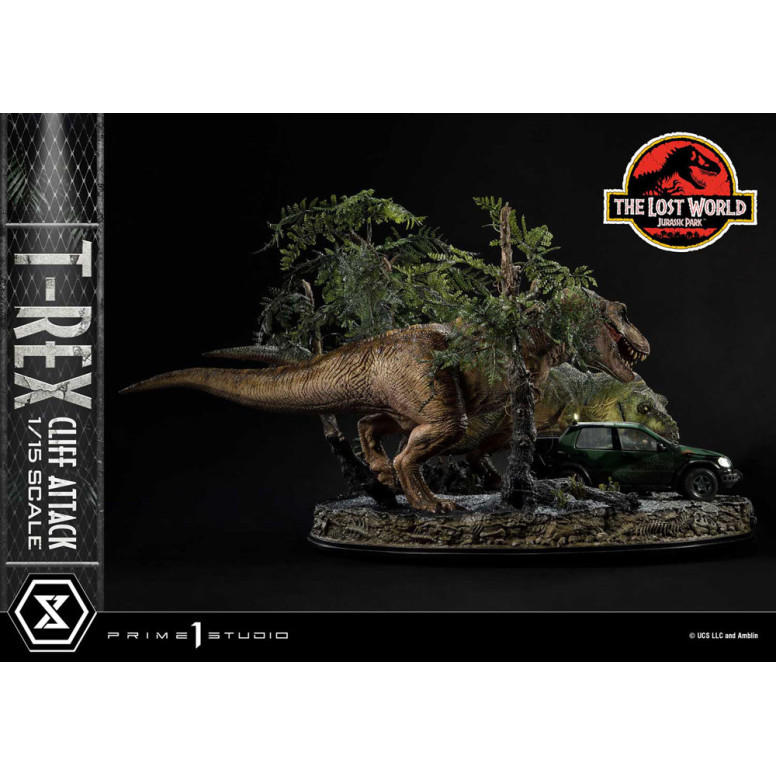 Prime 1 Studio - Jurassic Park il mondo perduto - Versione bonus dell'attacco alle scogliere Legacy Museum Collection 1/15