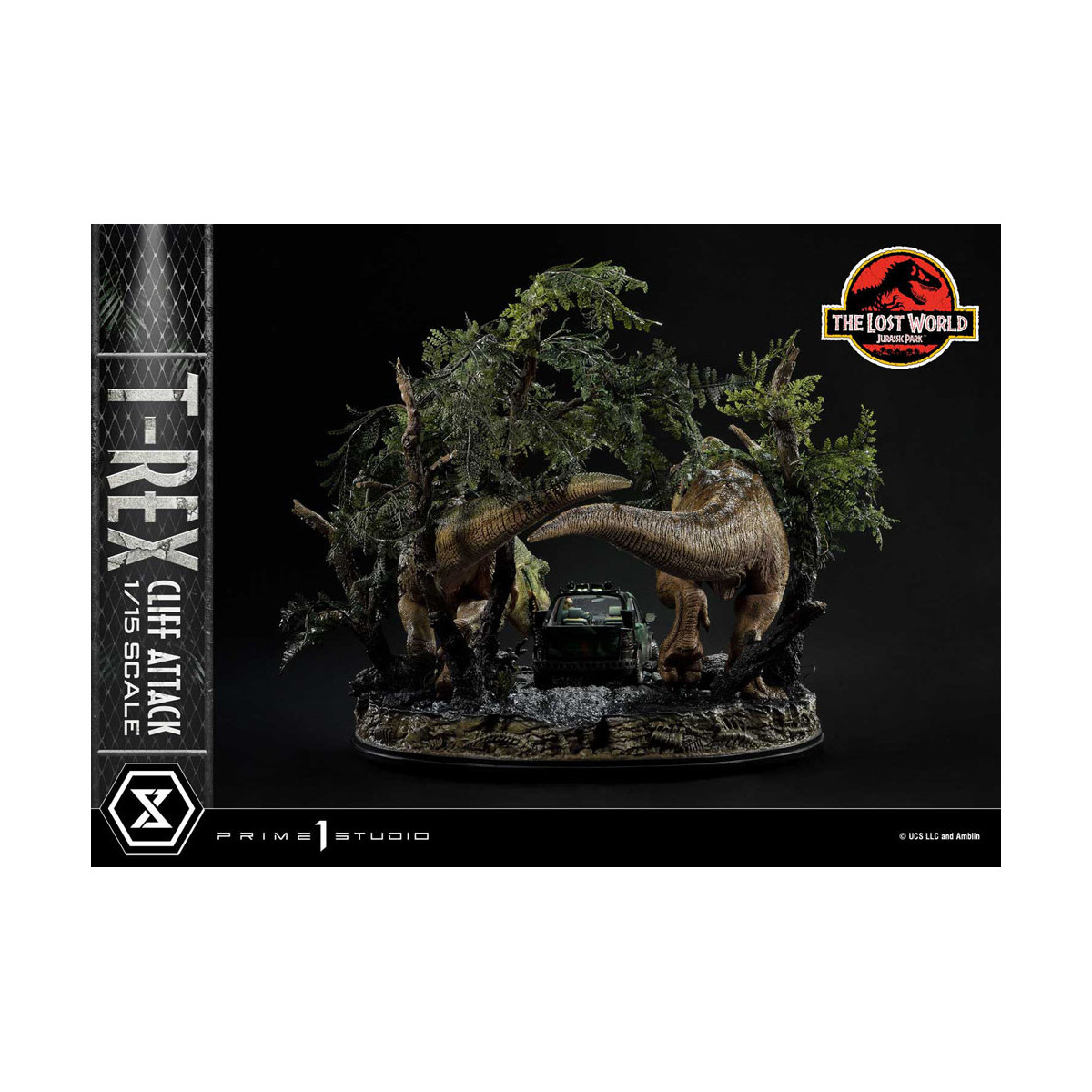 Prime 1 Studio - Jurassic Park il mondo perduto - Versione bonus dell'attacco alle scogliere Legacy Museum Collection 1/15