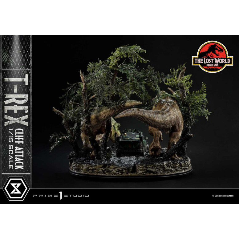 Prime 1 Studio - Jurassic Park il mondo perduto - Versione bonus dell'attacco alle scogliere Legacy Museum Collection 1/15