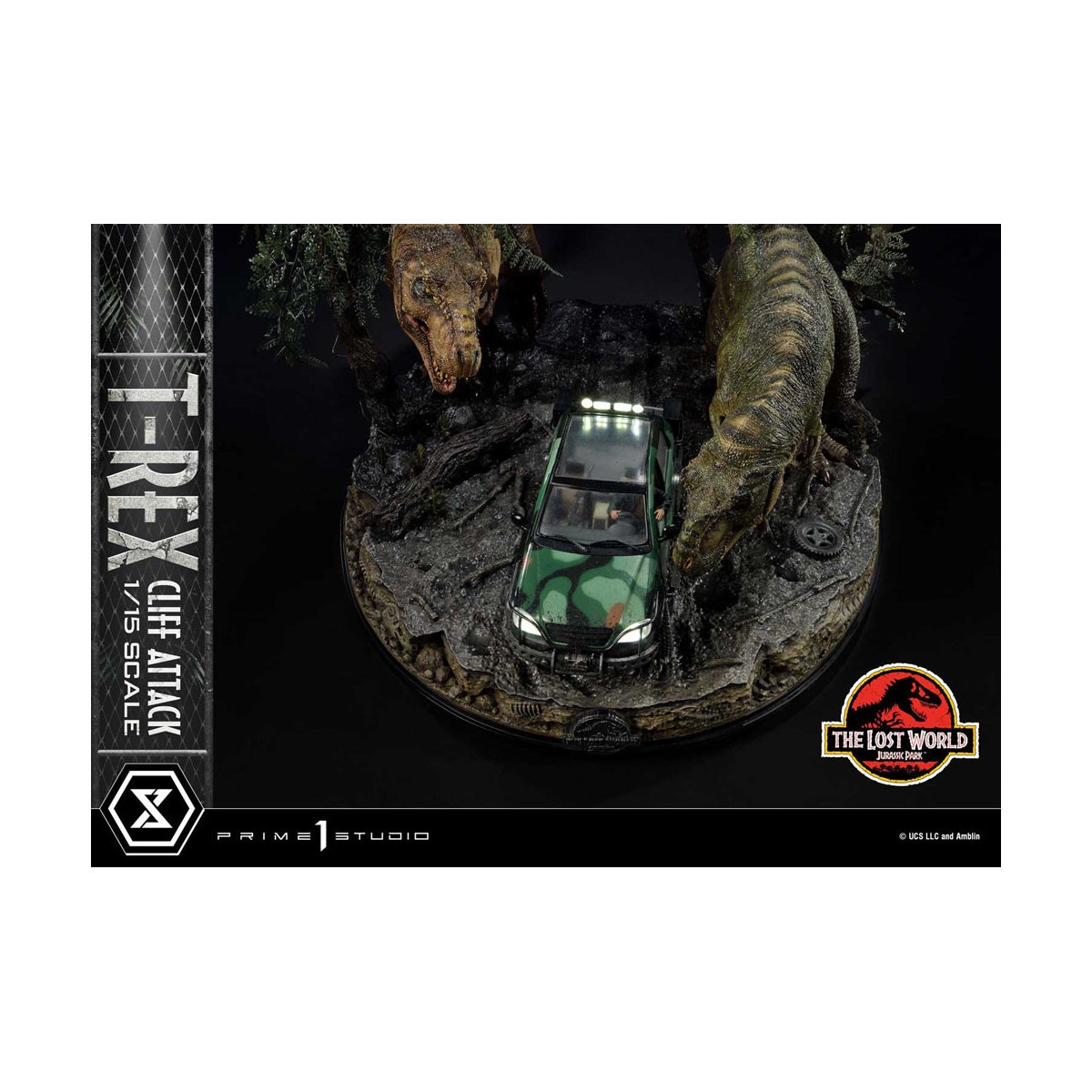 Prime 1 Studio - Jurassic Park il mondo perduto - Versione bonus dell'attacco alle scogliere Legacy Museum Collection 1/15