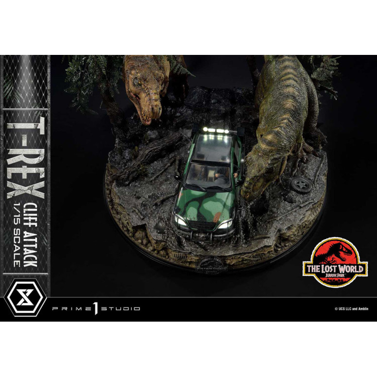 Prime 1 Studio - Jurassic Park il mondo perduto - Versione bonus dell'attacco alle scogliere Legacy Museum Collection 1/15