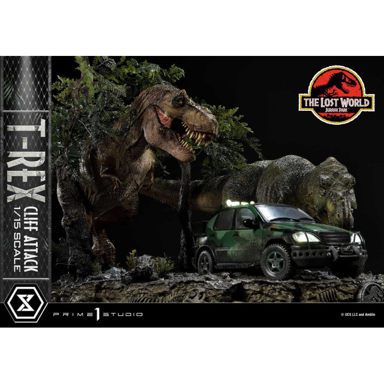 Prime 1 Studio - Jurassic Park il mondo perduto - Versione bonus dell'attacco alle scogliere Legacy Museum Collection 1/15