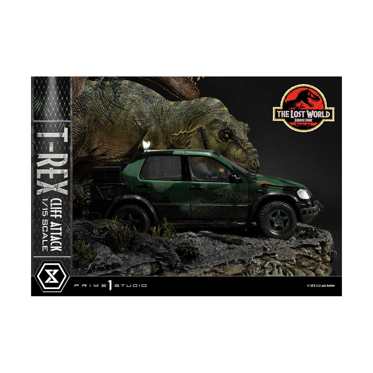 Prime 1 Studio - Jurassic Park il mondo perduto - Versione bonus dell'attacco alle scogliere Legacy Museum Collection 1/15