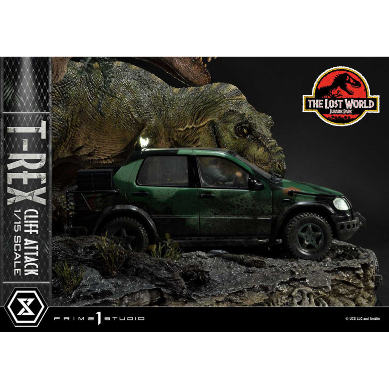Prime 1 Studio - Jurassic Park il mondo perduto - Versione bonus dell'attacco alle scogliere Legacy Museum Collection 1/15