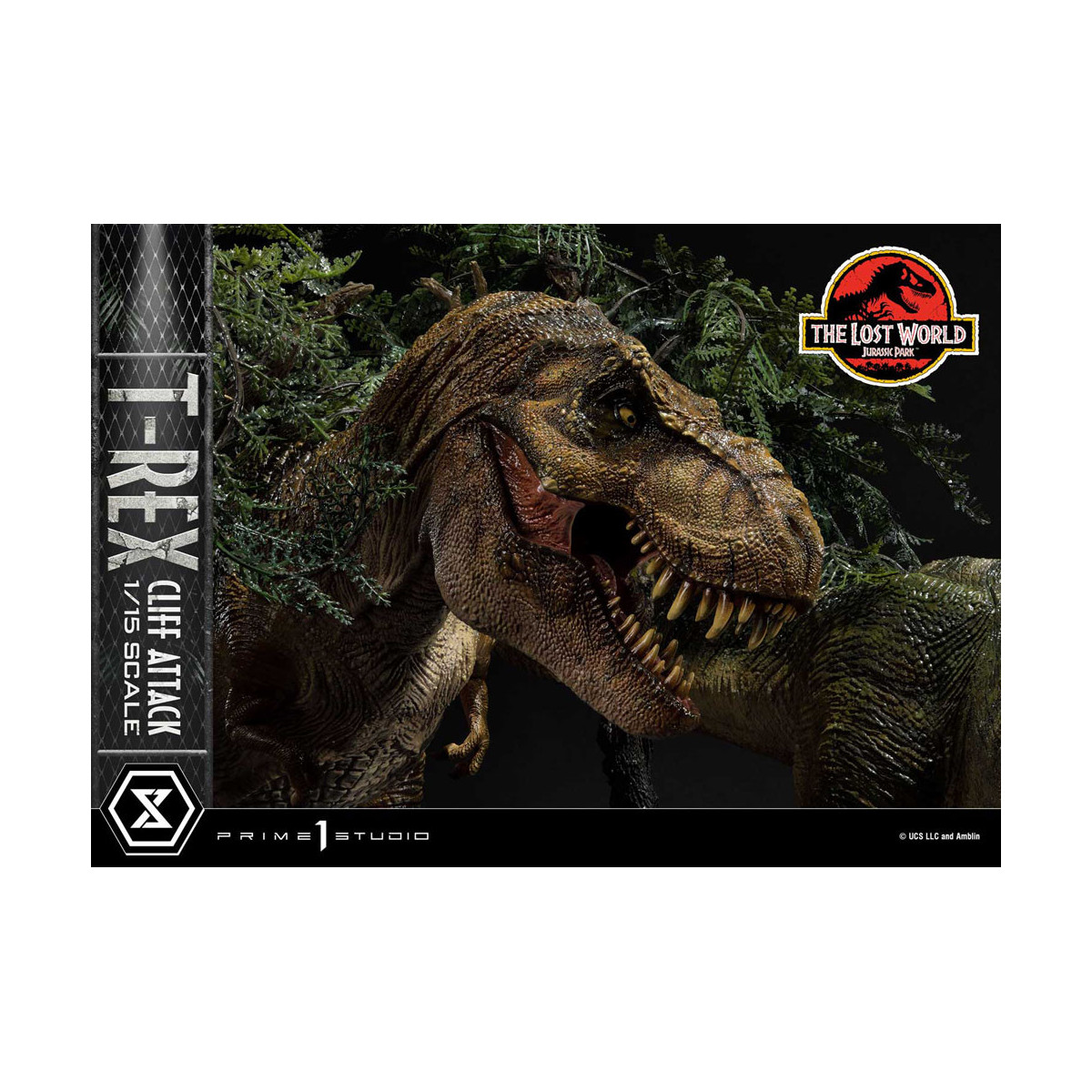 Prime 1 Studio - Jurassic Park il mondo perduto - Versione bonus dell'attacco alle scogliere Legacy Museum Collection 1/15