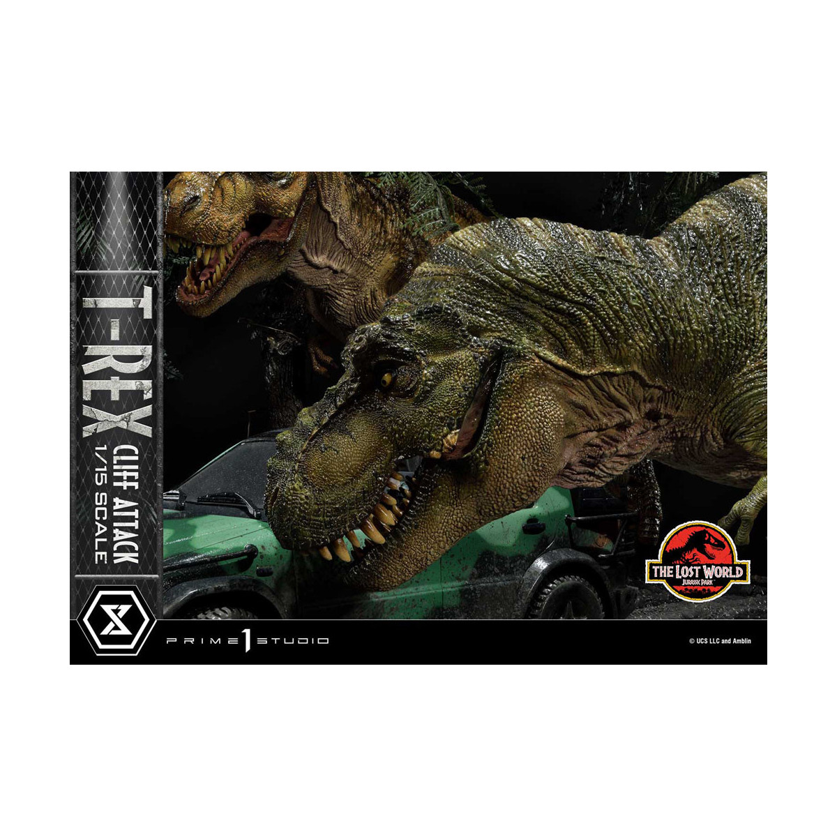 Prime 1 Studio - Jurassic Park il mondo perduto - Versione bonus dell'attacco alle scogliere Legacy Museum Collection 1/15