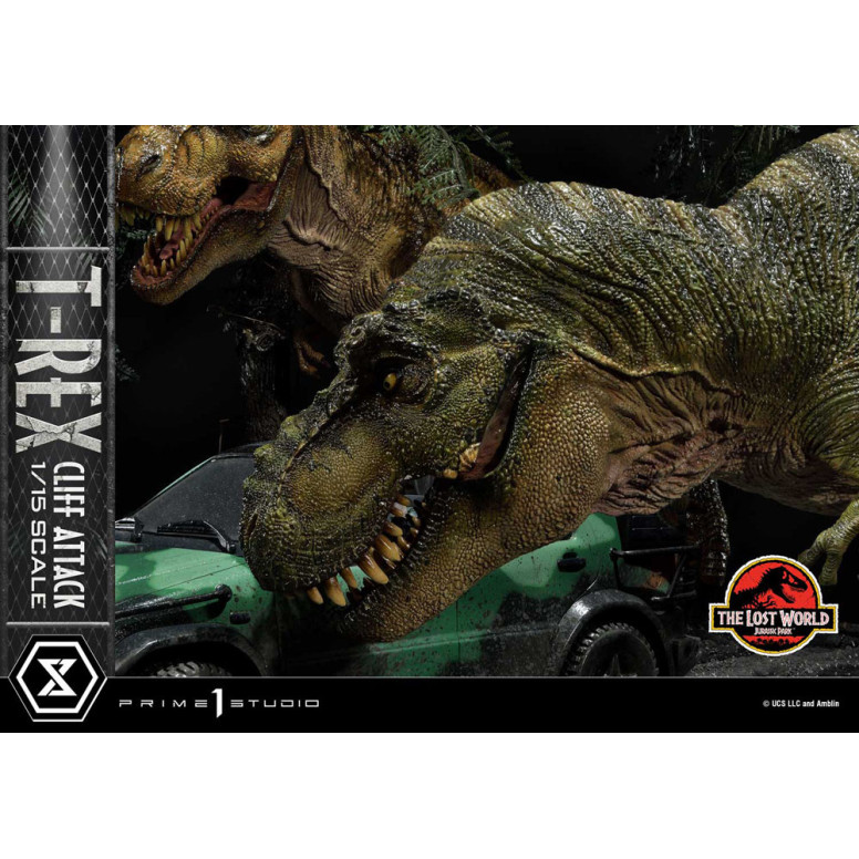 Prime 1 Studio - Jurassic Park il mondo perduto - Versione bonus dell'attacco alle scogliere Legacy Museum Collection 1/15