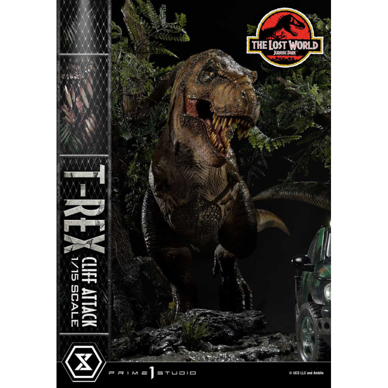 Prime 1 Studio - Jurassic Park il mondo perduto - Versione bonus dell'attacco alle scogliere Legacy Museum Collection 1/15